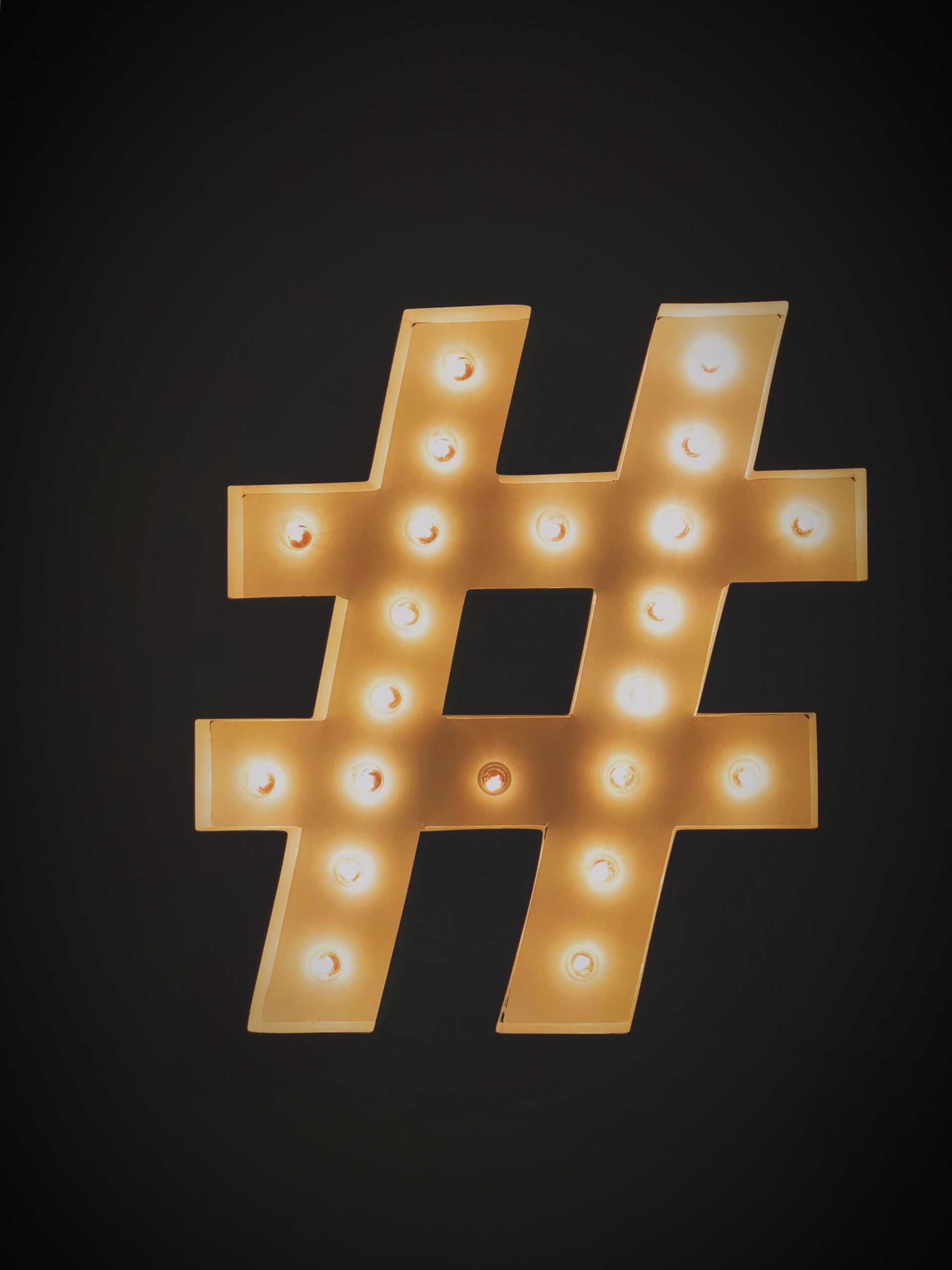 Solving hashtags problems